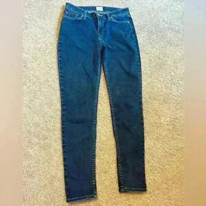 HUDSON Natalie mid rise super skinny size 29 dark wash